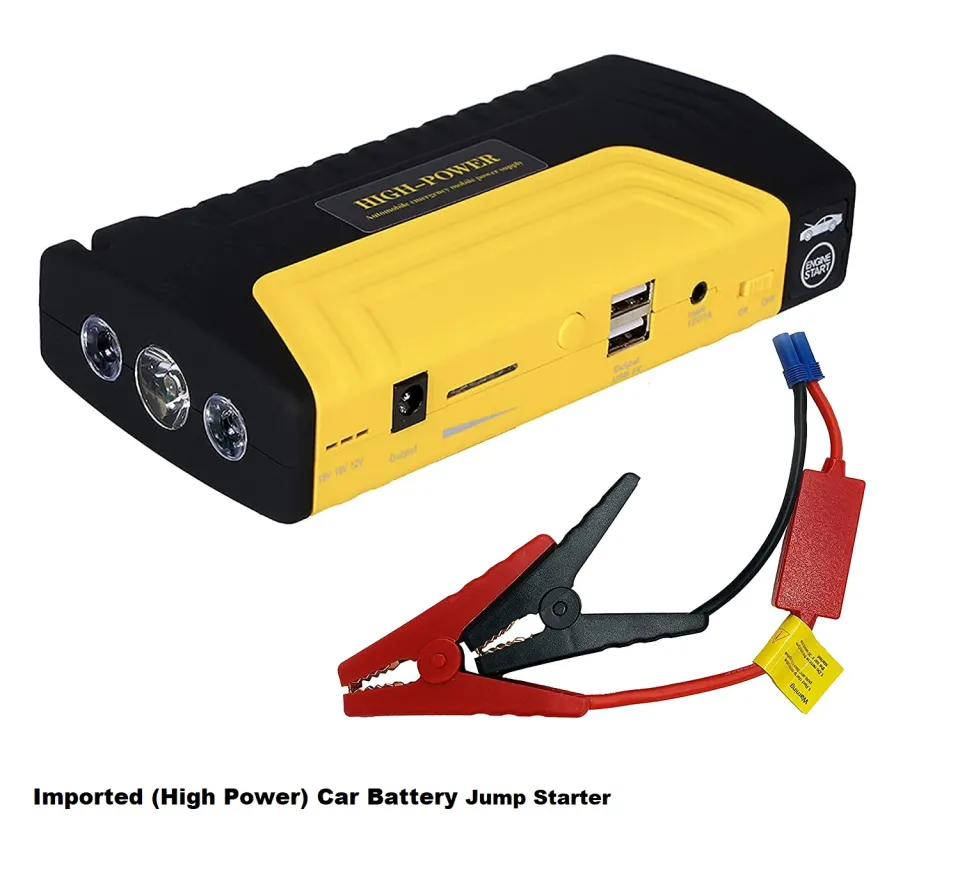 Imported Car Battery Jump Starter Power Bank Starts a Car 20