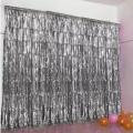 SilverFoil Curtains , size 3 Feet Width & 5 Feet Length. 