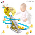 Small Duck Climbing Stairs Toy Electric Ducks Chasing- AL HAMD TRADER. 