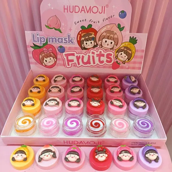 Hudamoji 6PCS Lip Mask Set – Deep Moisturizing, Anti-Crack, Overnight ...