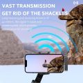 New Amgras Dual Sound Meta 2 Pro Wireless Lavalier Microphone Portable With Noise Cancelling Mini Microphone for Vloggers - For Android Type C & IOs for Iphone. 