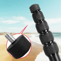 5 PCS Universal Anti-Slip Rubber Foot Pad Feet Spike for Tripod Monopod 1/4inch. 