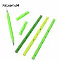 1 Pc Double Writable 0.38mm Bamboo Flute Gel PenSignature Water-based Pen Bamboo Flute Yayun Gel Pen Double Refill. 