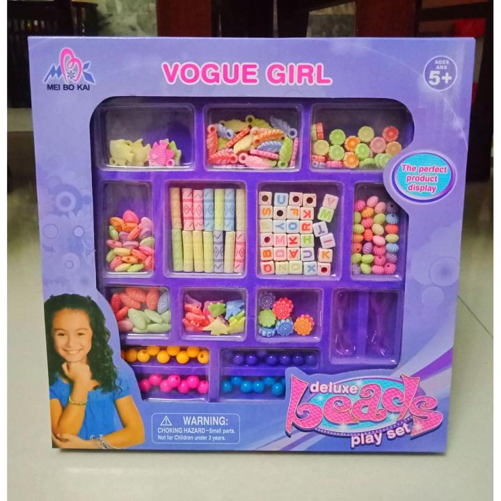 Vogue Girl Beads Set for Bracelets Making Set For Girls
