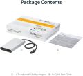 StarTech Thunderbolt 3 to Dual DisplayPort Adapter 4K 60Hz - Thunderbolt 3 Certified - Dual Monitor DisplayPort 1.2 Video Converter - Mac & Windows Compatible - Dual 4K DisplayPort (TB32DP2T) ORIGINAL UK ZONE. 