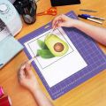 3Pcs Variety Cutting Mats for Cricut Explore Air 2/Air/One/Maker 12X12Inch Sticky Cutting Mats Replacement Accessories. 