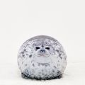 20CM Angry Blob Seal Pillow Chubby 3D Novelty Sea Lion Doll Plush Stuffed Toy Baby Sleeping Throw Pillow Gifts for Kids Girls. 