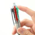Extra Fine & Micro Point Click Retractable Roller Ball Pens,0.7mm,4-color gel ballpoint pen. 