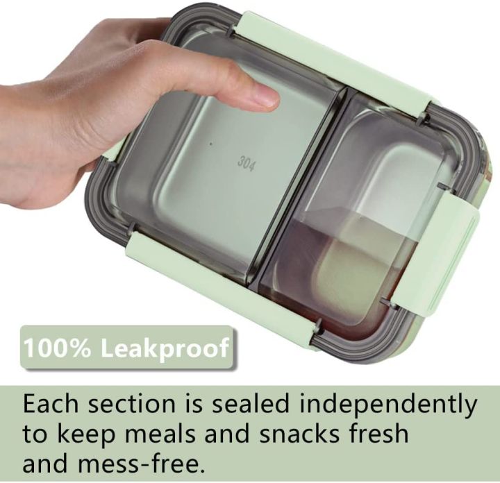 Tedemei%20Stainless%20Steel%202%20Compartment%20Leak%20Proof%20Lunch%20Box%20portable%20Separated%20Office/Students%20Lunch%20Box%20-%20Image%208