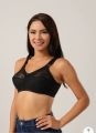 New Style Jersey Half Net Under Belt Bra - 3 Hook Back Style Non Padded Malai Stuff Bra For All Women And Girls. 