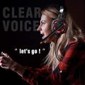 PRO II RGB Gaming Headphones with Noise Cancelling Mic, 7.1 Surround Sound, Super Bass, Vibration, Soft Memory Foam Ear Cushions, for PC, PS4, Mobile, Laptop, and Gaming Consoles. 