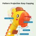 Kids Mini Led Projector Drawing Board Baby Learning Educational Table Picture Tools Painting Interest Toy Boys Girls Birthday Gift. 