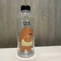 Cute Panda Bear Cup 1000ml Water Bottle Straw Transparent Water Bottle Drinkware. 