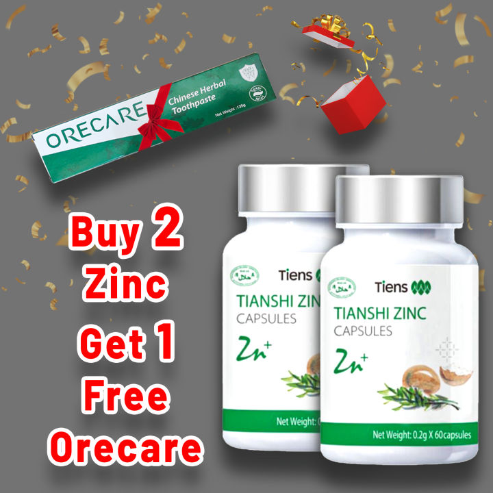 TIENS Zinc Supplement - Boost Immune Health, Enhance Skin Vitality, Support Metabolism, Essential Mineral, High Absorption Formula