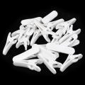 20 x Headphone earphone cable cord wire lapel collar clip nip clamp mount holder. 