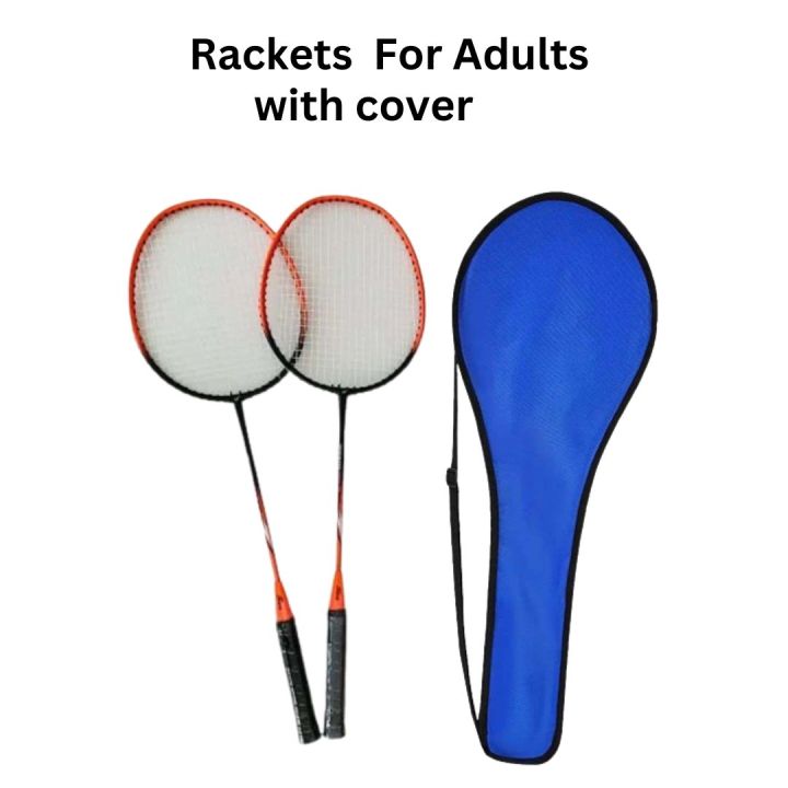 2 Badminton Rackets For Kids with free Shuttle | Daraz.pk
