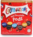 Chocolate | Celebration hot Chocolate drinks pod |Twix, Mars, Bounty, Snickers, Galaxy, Malteser, Milky Way & Galaxy Caramel Capsules | Imported & original | 8 Capsules inside |190gram. 