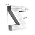 Large Capital Alphabet Letter Name A-Z Steel Birthday Cake Baking Molds. 