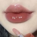 Gege Bear Lipstick Colored Lip Balm Waterof Long Lasting Jelly Lip Gloss Mirror Glass Moisturizing Lip Glaze Lip Cosmetics for Women. 