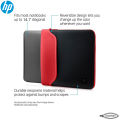HP Chroma Geo Rev Neoprene Reversible 14″ Laptop Sleeve (2TX16AA) – Gray/Black. 