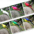 25/35cm Artificial Parrot Animal Bird Lawn Model Ornament Yard Garden Decoration. 