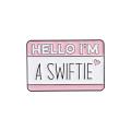 Taylor Swift Music Album Lyrics Enamel Brooch Cartoon Nameplate Backpack Badge Clothing Accessories Gift Jewelry for Friends. 