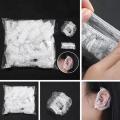 100Pcs Disposable Bath Shower/Dyeing Hair Ear Guard, Waterproof Ear Protector Cover Caps for Salon/Home Use. 