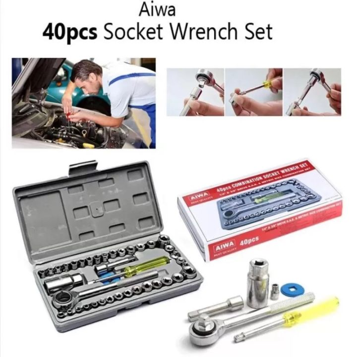 40%20Piece%20Toolkit%20Tool%20kit%20Combination%20Socket%20Ratchet%20Wrench%20Set%20Tool%20Kit%20Toolkit%20Goti%20Set%20Ring%20Spanner%20Pana%20Set%20Screw%20Driver%20Bit%20Set%20Hand%20Toolkit%20Tools%20Kit%20Car%20Bike%20Cycle%20Repairing%20Hand%20Tool%20kit%20Toolkit%20Set%20Screwdriver%20Toolkit%20Drill%20Machine%20-%20Image%202