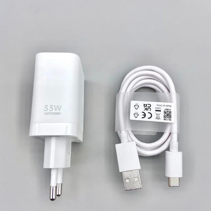 Oppo%2033W%20Supervooc%2033%20Watt%20Fast%20Charger%20US%20EU%20Wall%20Adapter%20For%20OPPO%20A96%20A76%20F19%20F19%20Pro%20Find%20N%20X%20K9X%20R11%20R17%20Reno%207%20se%206%20Pro%20With%201M%20USB%20Type-C%20Cable%20-%20Image%202