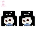 Car Floor Mats Non-slip Cartoon Pattern Non-slip Auto Foot Pads. 