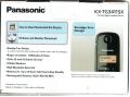 Panasonic 3411 Wireless Landline Phone Black. 