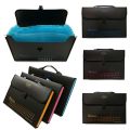Portable FC Document Bag Handheld Business Expanding Bag File Folder Storage Organizer School Student Test Paper Holder Pack. 