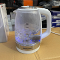Glass Electric Kettle 1.7L - Imported High Quality Electric Kettle -Tea Beverages Featuring Auto Shutoff - Hot Water Glass Kettle For Coffee Tea, For Offices, Shop And Household Use. 