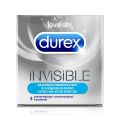 Durex Invisible extra sensitive condoms- 3 condoms. 