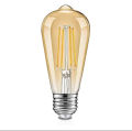 4W Filament Vintage LED Vintage Bulb | E27 Holder For Home Decor | Antique Style ST64 LED Filament Bulbs with 80+ CRI | Ceiling Hanging Lights | Chandelier | Pandent Light | Wall Lights | Edison Bulb. 