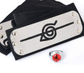 2pcs/SET Naruto Akatsuki Rings Headbands Cartoon Anime NARUTO Itchi Figure Cosplay Accessories Action Props Kids Gifts. 