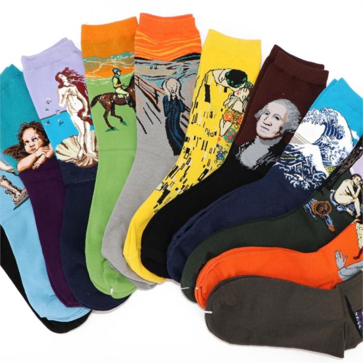 Fashion%20Cotton%20Funny%20Retro%20Print%20Socks%20/%20Western%20Mona%20Lisa%20Kiss%20Oil%20Painting%20Retro-classical%20Series%20Couple%20Sock%20/%20Comfortable%20Spring%20Summer%20Autumn%20Winter%20Breathable%20Soft%20Cotton%20High%20Socks%20/%20Middle%20Tube%20Daily%20Casual%20&%20Work%20Socks%20/%20perfect%20For%20Women%20&%20Men%20-%20Image%205