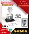 Shiny S-69 Received Stamp With Dater - Rubber Stamps Machine With Received Message And Signature Place For Office & Personal Uses. 