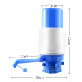 Portable manual drinking water pump hand press pump dispenser drinking water dispenser. 
