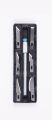 InstaOrder 7 Piece Precision Hobby Knife Set - 6 Carbon Steel Art Knife Blades - Precision Knife Set - 7 Piece Craft Knife Kit - Hobby Knives - Exacto Knife Set Compatible - Art Knife Set. 