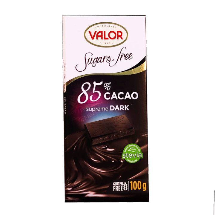 VALOR%20DARK%20CHOCOLATE%2085%20CACAO%20STEVIA%20SUPREME%20100%20GM%20BASIC%20-%20Image%202