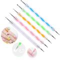 5pcs Dotting Pen Tool for Arts and Craft and for Nail Art Dot Doting Tool Set Painting Kit Design DIY 2 way Dotting Tool. 