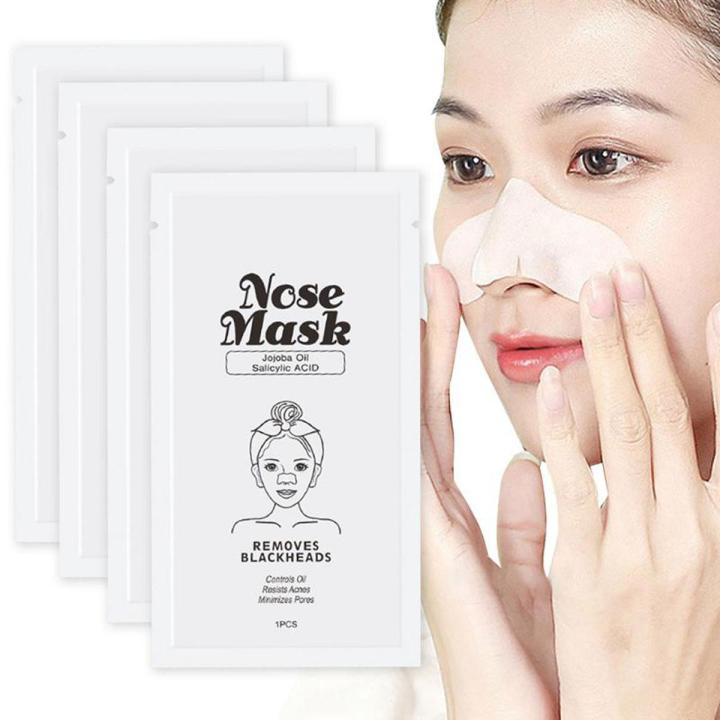 Blackhead Strips 10Pcs Salicylic-Acid Blackhead Remover Pore Strips Nose Pore Cleanser Nose Cleansing Blackhead Remover Deep