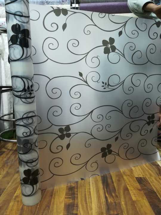 window glass paper / decorative film for glass / self adhesive paper / colorfull glass paper / Glass paper for privacy of windows, doors