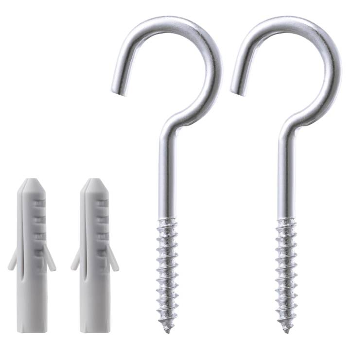4-Piece Ikea Screw Hook And Plug Set