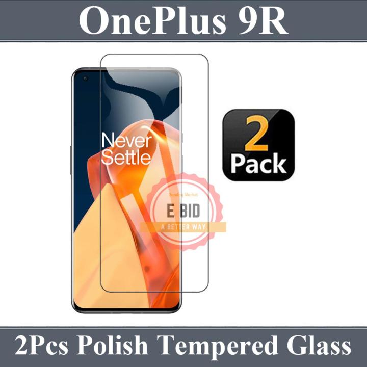 2Pcs OnePlus 9R Glass Protector Tempered Polish Screen Protection For OnePlus 9R
