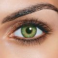 Green Color Eye Contact Lenses soft + Free kit case and water / Fresh color Daily Use Lenses Best for girls & Boys. 