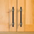 9.5 Inch Matte Black Cabinet Pulls Kitchen Cabinet Handles - Black Drawer Pulls Stainless Steel Cabinet Hardware,Door Handles for Cabinets,Cupboard, Pack Of 2, 4, 10 And 20.. 