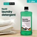 Nature Divine Liquid Laundry Detergent 1 Litre (1000 ml). 