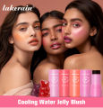Lip and Cheek Stain Moisturizing Milk Cooling Water Jelly Tint Blush Jelly Small Jelly Tint Blush Stick.